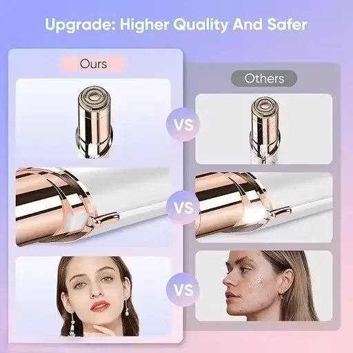 Painless Waterproof Facial Hair Remover