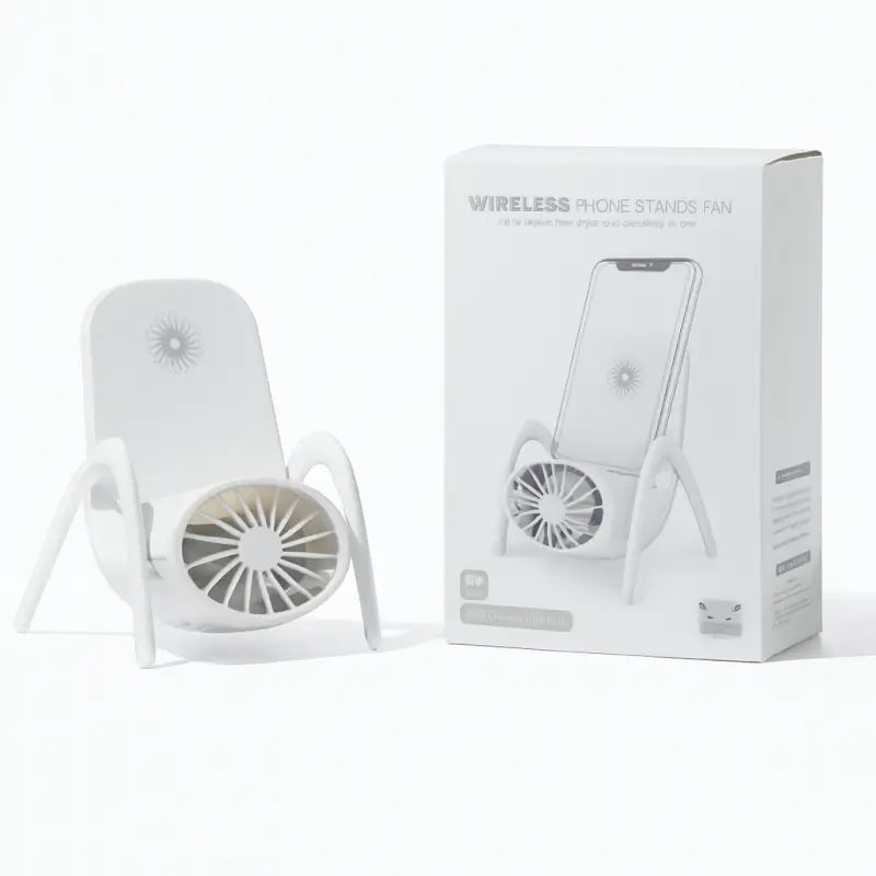 The Ultimate Hands-Free Travel & Desk Fan