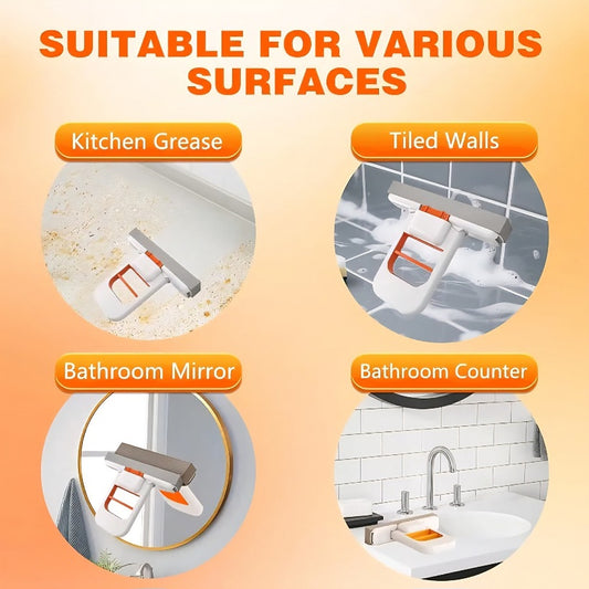 Mini Foldable Self-Squeezing Mop | Kitchen, Glass & Home
