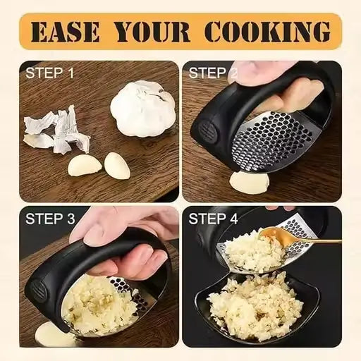 Stainless Garlic Pro: Precision Steel Crusher