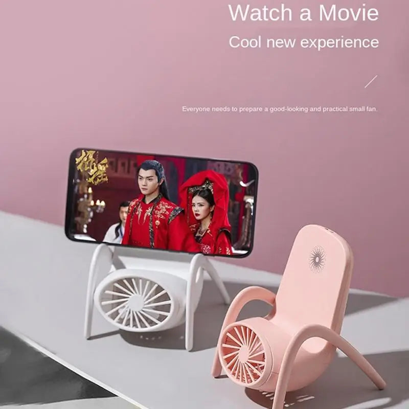 The Ultimate Hands-Free Travel & Desk Fan