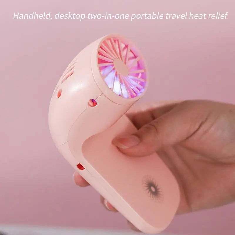 The Ultimate Hands-Free Travel & Desk Fan
