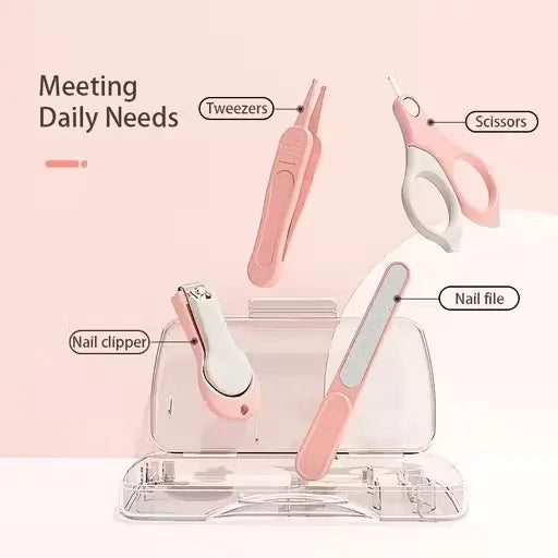 Baby Nail Clipper Set – Newborn Safety Grooming Kit
