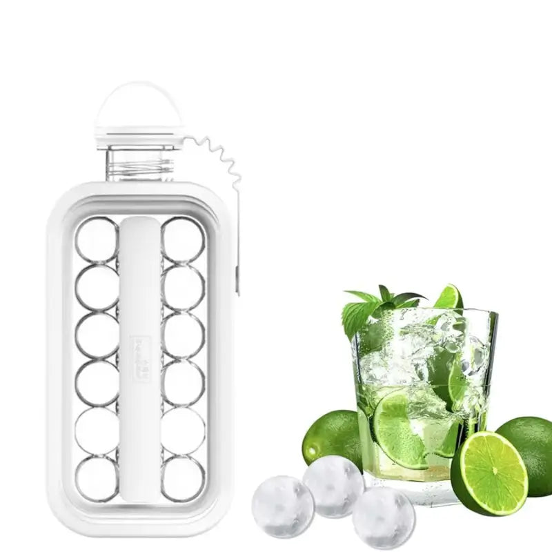 ChillMax Foldable Ice Ball Bottle – 14 Spheres