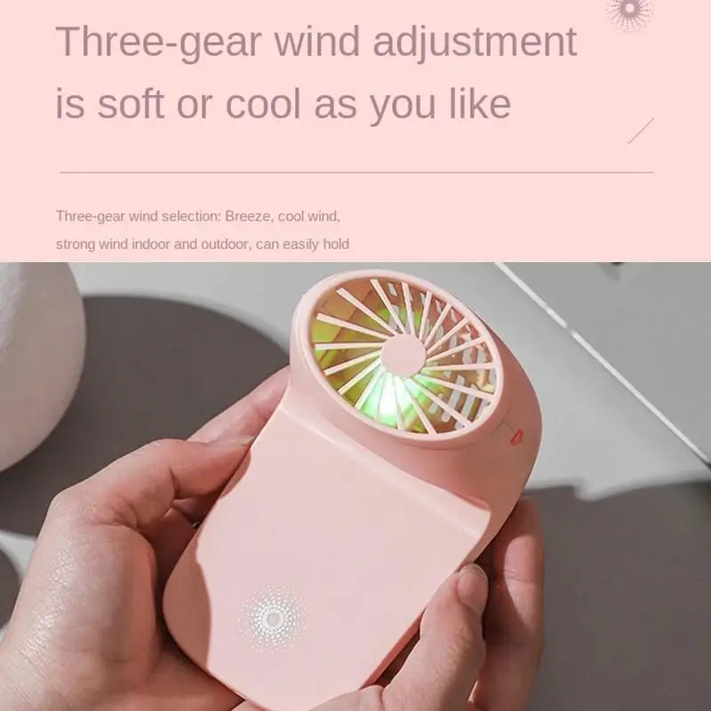 The Ultimate Hands-Free Travel & Desk Fan