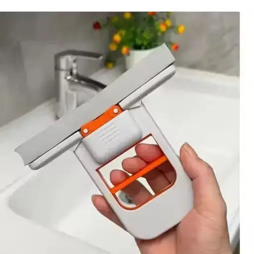 Foldable Mini Handheld Mop – Self-Squeezing Portable Wiper Tool