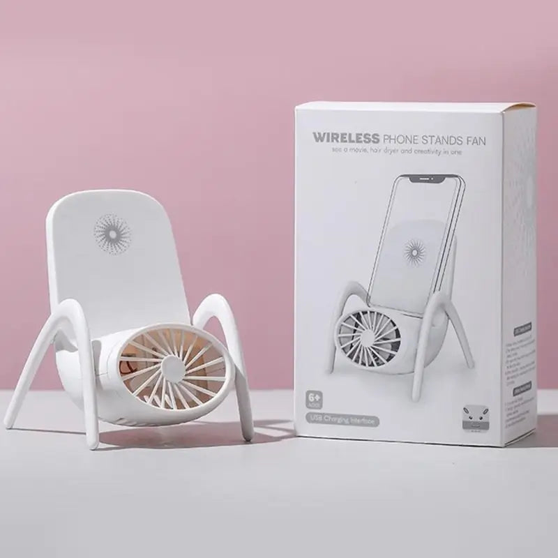 The Ultimate Hands-Free Travel & Desk Fan