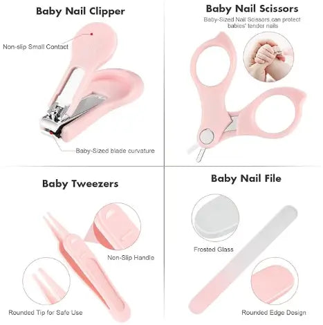 Baby Nail Clipper Set – Newborn Safety Grooming Kit