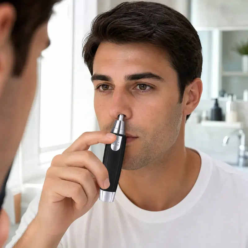 EverGlide Painless Nose & Ear Hair Trimmer | Cordless Precision Grooming