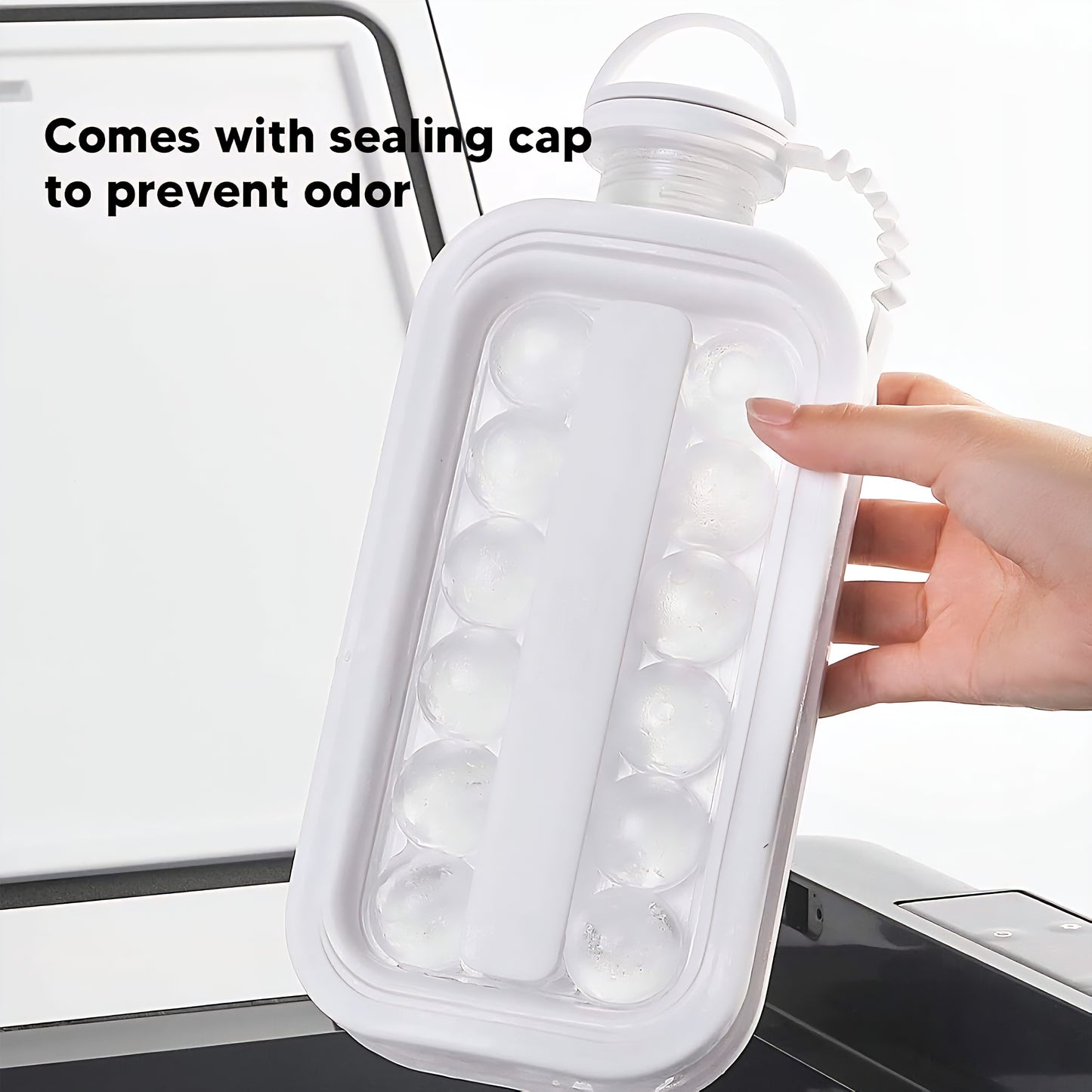 ChillMax Foldable Ice Ball Bottle – 14 Spheres