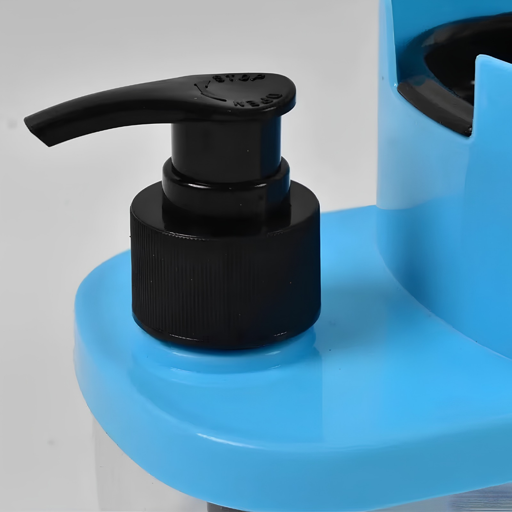 HydroDock 3-in-1 Soap Dispenser | Dual-Chamber Sink Organizer Set