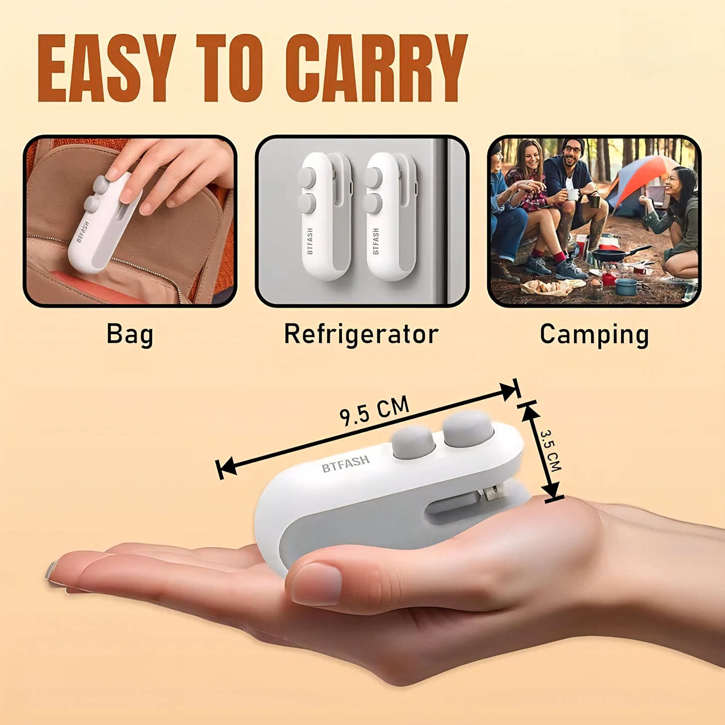 Mini Portable Heat Packet Sealer