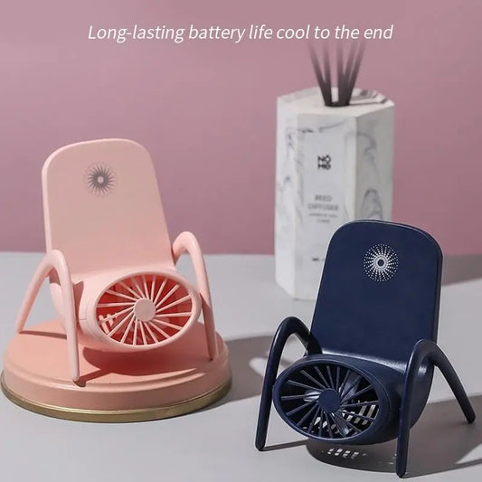 The Ultimate Hands-Free Travel & Desk Fan